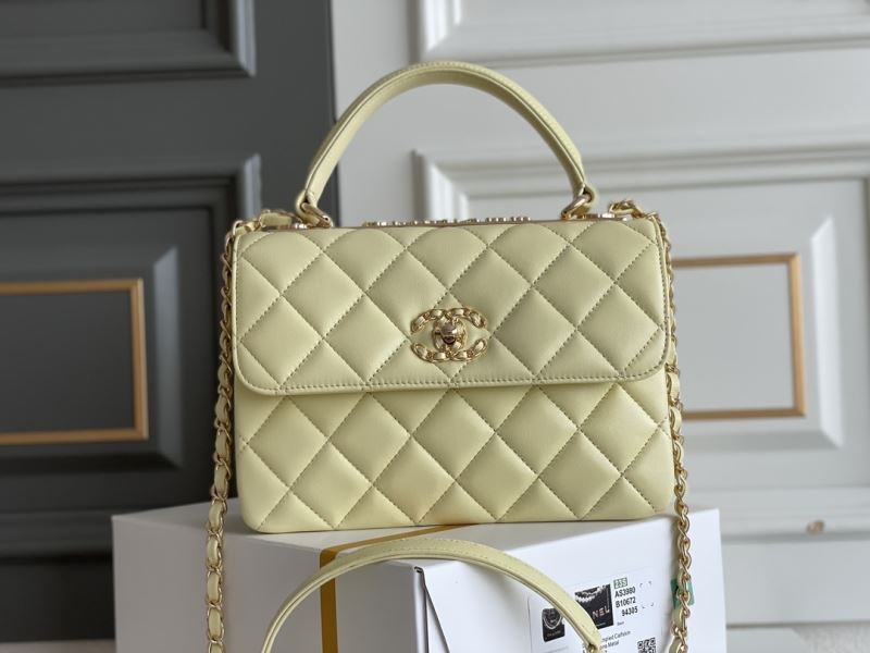 Ch**el top handle bags